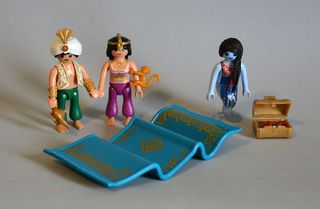 Playmobil Aladino Con Alfombra Mágica