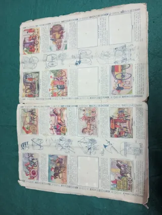 Album antiguo Historia del transporte