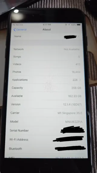 iPhone 7 Plus 256GB Negro