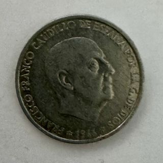 Moneda 50 Cts España Franco