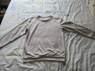 Sudadera beige unisex