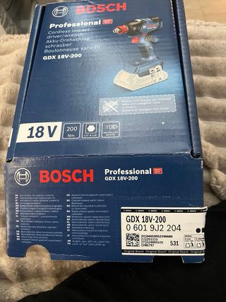 Taladro Percutor Bosch GDX 18V-200