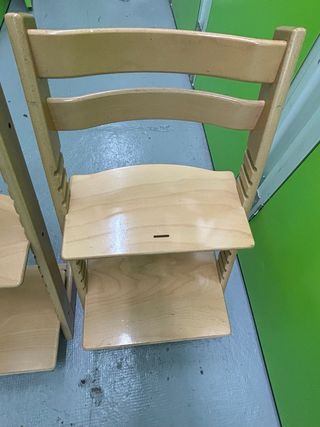 Silla evolutiva Stokke madera.