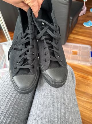 Converse All Star Altas Negras caballero