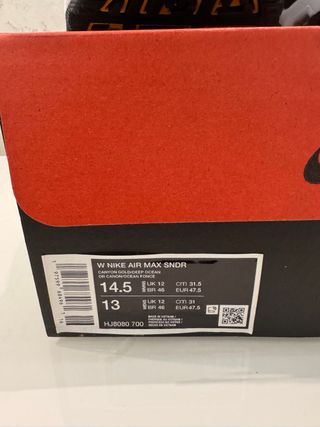 Nike Air Max Sunder Gold Canyon Deep Ocean