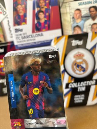 Lamine Yamal 119/199 Topps team set Barça 25/26