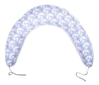 Cojín Maternidad Lactancia Luna y Nubes