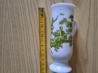 Caraffa in vetro decorata