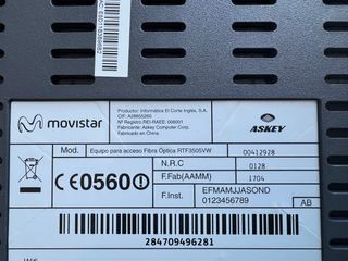 Router Movistar Smart Wifi Fibra