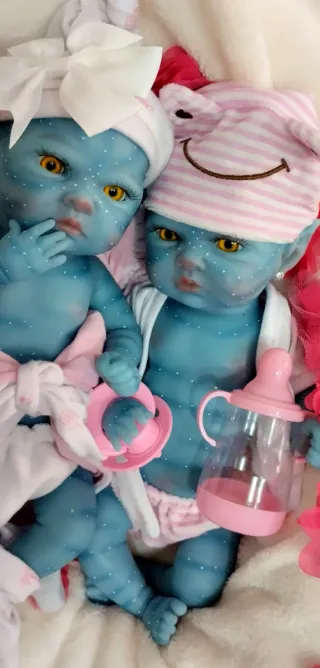 Bebés Reborn Gemelas Avatar