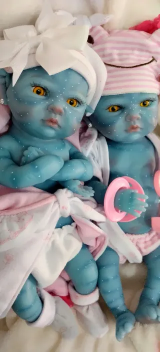 Bebés Reborn Gemelas Avatar