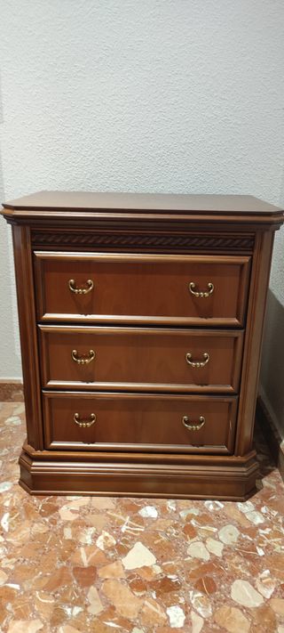 Dormitorio individual de madera