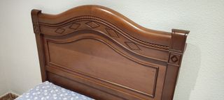 Dormitorio individual de madera