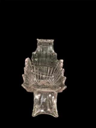 Centro de mesa vintage cristal Val St. Lambert