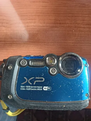 Cámara Fujifilm XP 15m/50ft Waterproof