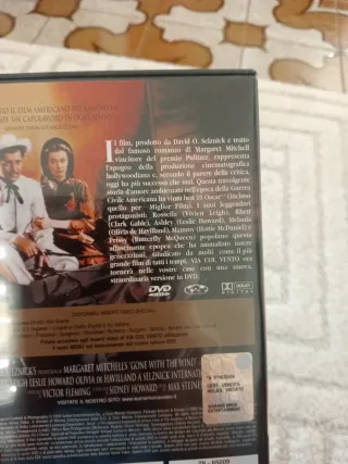 Via col Vento DVD - Vincitore 10 Oscar