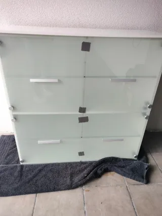 Mueble de salón blanco moderno