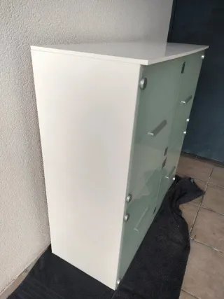 Mueble de salón blanco moderno