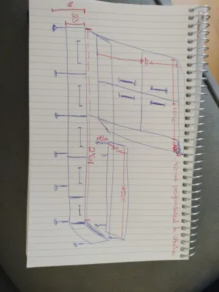 Mueble de salón blanco moderno