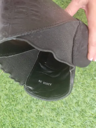 Botas de tacón negras