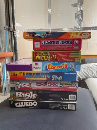 Pack Juegos de Mesa:Cluedo, Monopoly, Risk...