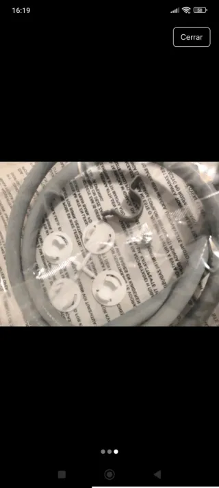 Tubo desagüe lavadora