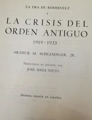 LA CRISIS DEL ORDEN ANTIGUO 1919-1933