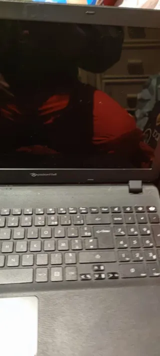 Portátil Toshiba Negro/Plateado