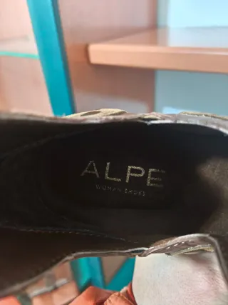 Botines Alpe Mujer Marrones