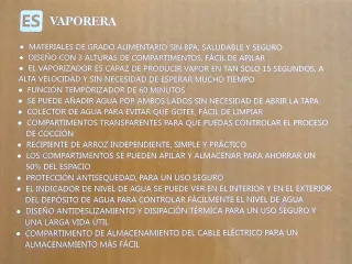 Vaporera Aigostar Nueva