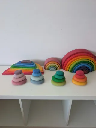 Juguetes Grimm's de madera