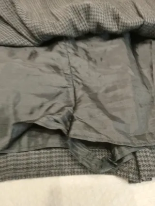 Falda pantalón Zara gris