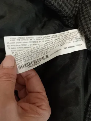 Falda pantalón Zara gris