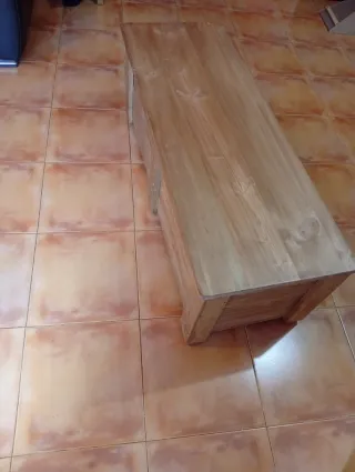 Baúl de madera rústico