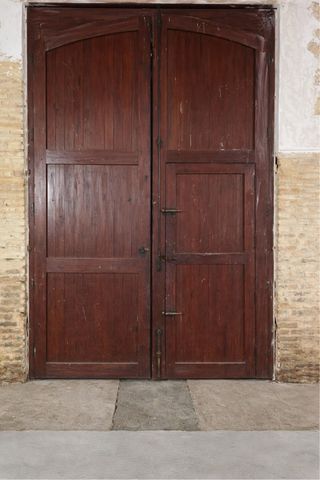 Puerta antigua de madera