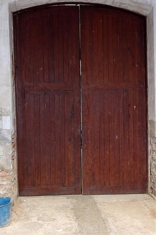 Puerta antigua de madera