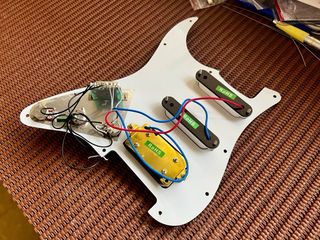 Pickguard cargado HSS