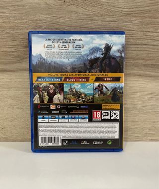 The Witcher 3 Wild Hunt PS4 Juego Año