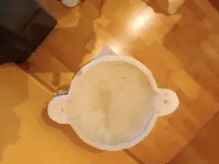 Rascador para gatos con hamaca y juguete