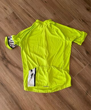 Maillot Ciclismo Amarillo Neón