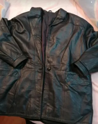 Chaqueta oversize negra