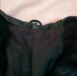 Chaqueta oversize negra