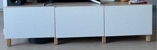 Mueble TV Besta Ikea blanco