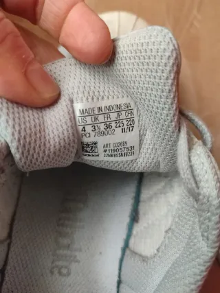 Zapatillas Adidas Superstar Talla 36 Gris