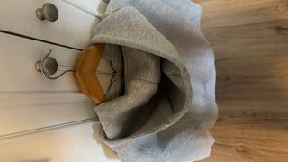 Sudadera Gris Bershka