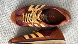 Zapatillas Adidas Talla 42 Marrón/Morado