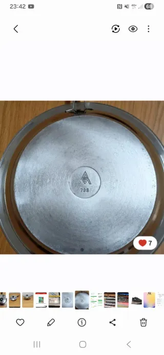 Sarten AMC 24cm alta calidad de materiales