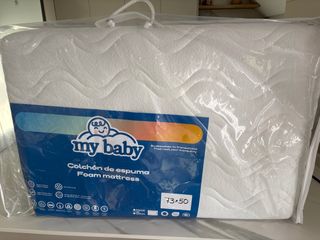 Colchón espuma minicuna My Baby 73x50