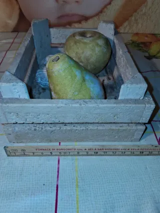 Cestino Frutta In Marmo