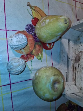 Cestino Frutta In Marmo